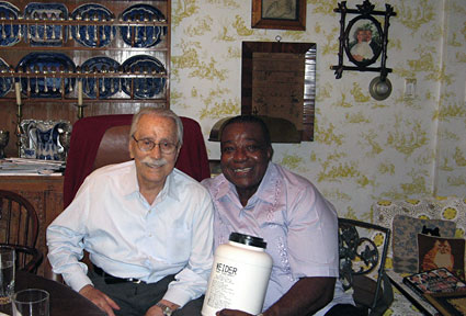 Joe Weider and Leroy Colbert